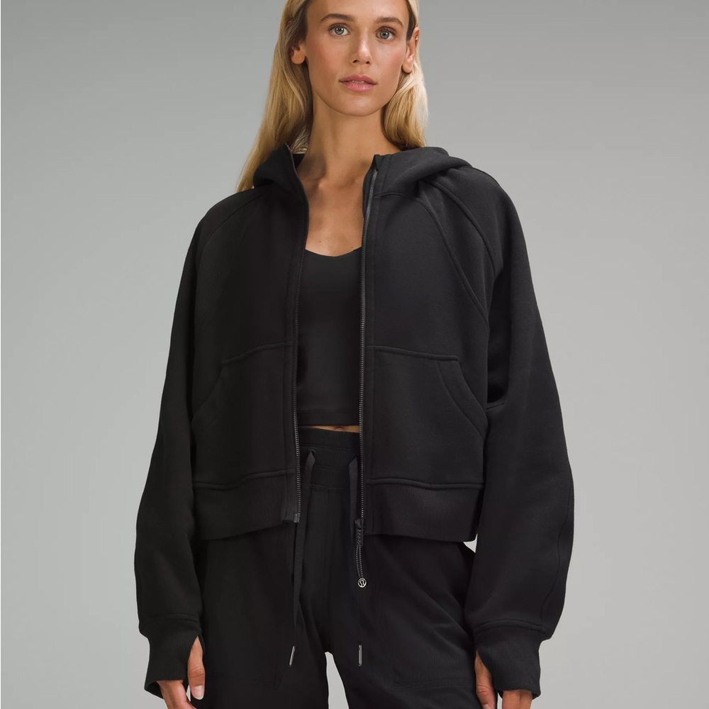 lululemon scuba oversized full zip hoodie